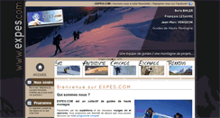 Desktop Screenshot of expes.com